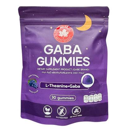 Gabe Health Science Gaba Gummies L-Theanine +Gaba 30 gummies