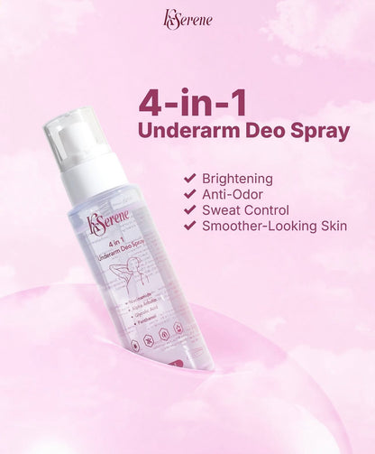 KSerene 4-in-1 Underarm Deo Spray 60ml