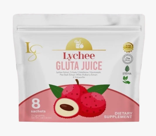 Luxe Slim Lychee Gluta Juice 21g x 8 Sachets