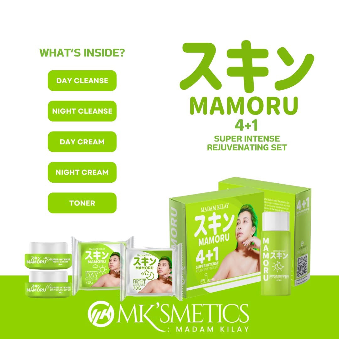 Madam kilay Mamoru 4 +1 super intense Rejuvenating set