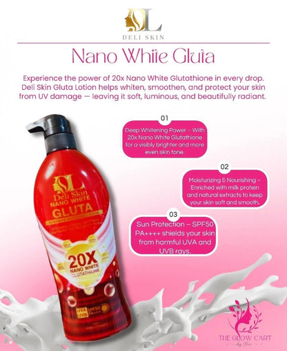 Deli lotion & Soap Red