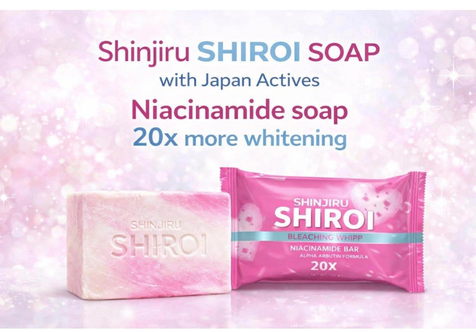 Shinjiru Shiroi Niacinamide soap 70g