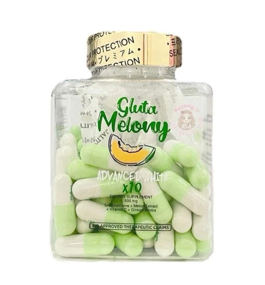Gluta Melony Advanced White L-Glutathione 60 Capsules