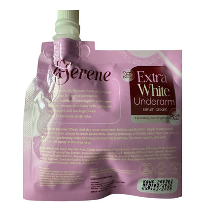 KSERENE - EXTRA WHITE UNDERARM CREAM 30G
