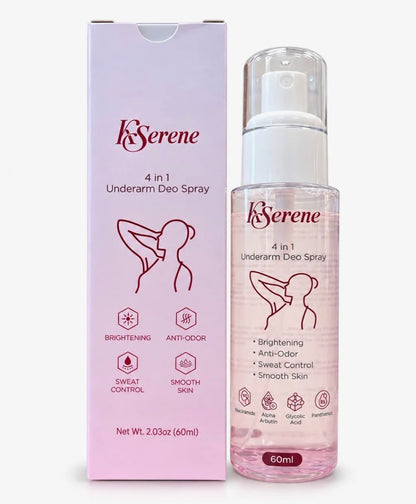 KSerene 4-in-1 Underarm Deo Spray 60ml
