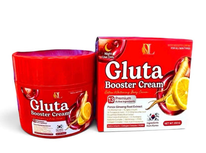 Deli Skin Gluta Booster Cream 200g | Ginseng Citrus Body Care