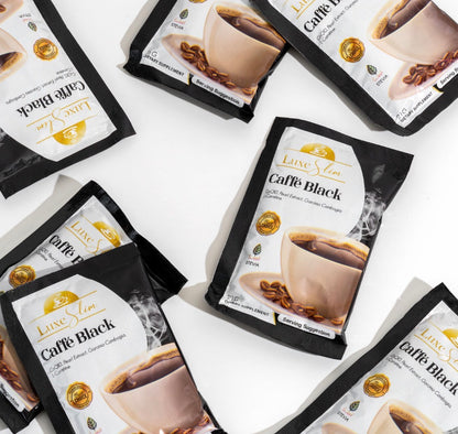 Luxe Slim CAFFE BLACK POUCH