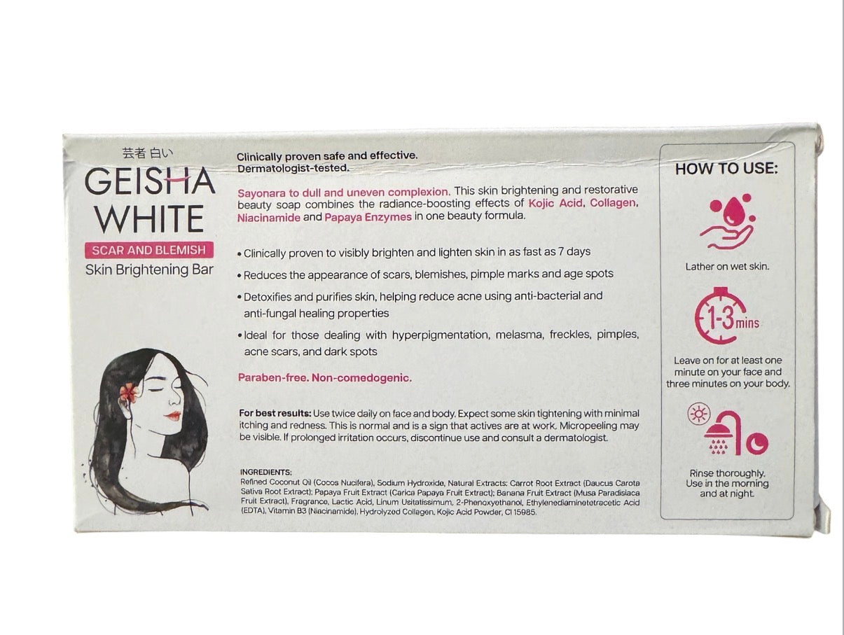 Geisha White Skin Brightening Bar Classic