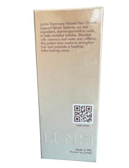 LUMÉI Rosemary Infused Hair Growth Support Serum Caffeine Glycerin Diaminopy-rimidine oxide Advanced Root Renewal Formula 30ml