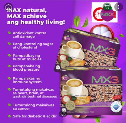 Mx3 Coffee Mix with Mangosteen Exocarp