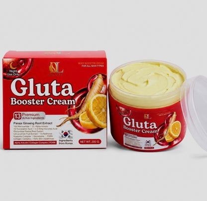 Deli Skin Gluta Booster Cream 200g | Ginseng Citrus Body Care