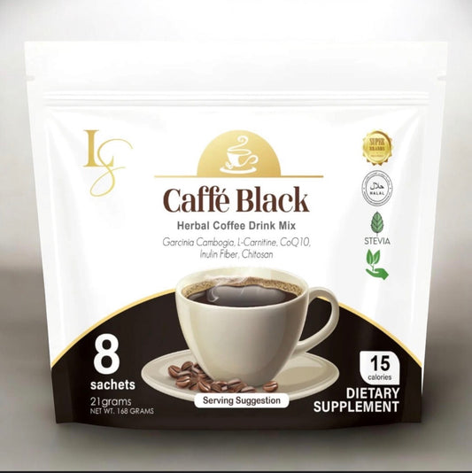 Luxe Slim CAFFE BLACK POUCH