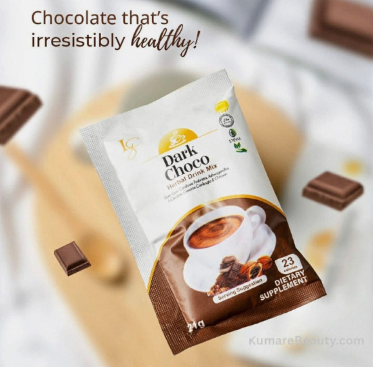 Luxe Slim  Dark Choco pouch 8 sachets