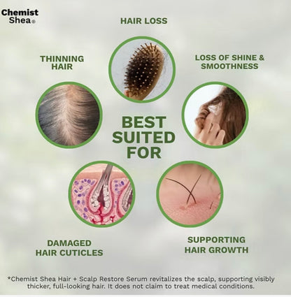 Chemist Shea Hair + Scalp Restore Serum 50ML
