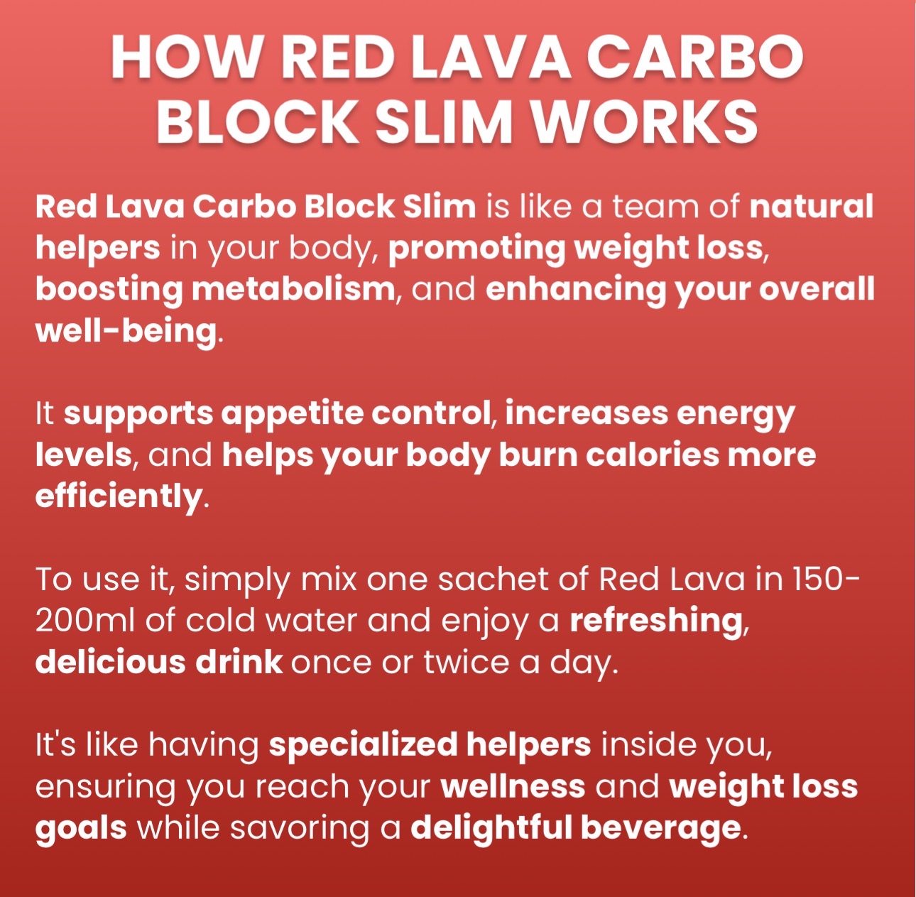SHINJIRU RED LAVA CARBO BLOCK SLIM JUICE 10sachetsx18g (Official US Seller)