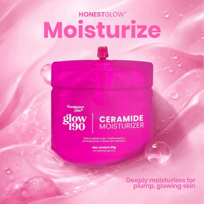 Transformed Skin Glow190 Ceramide Moisturizer 50g