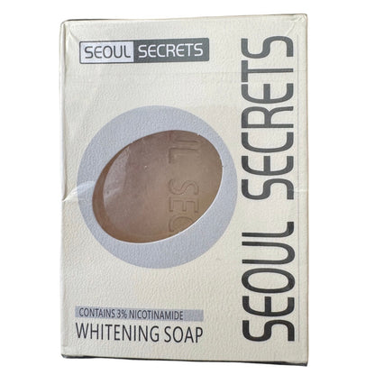Seoul Secrets Korean Translucent Whitening Premium Soap with 3% Nicotinamide 80g