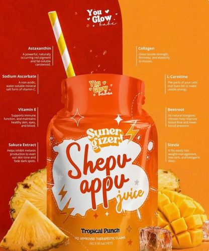 You Glow Babe Shepu Appu Juice Tropical Punch 150g