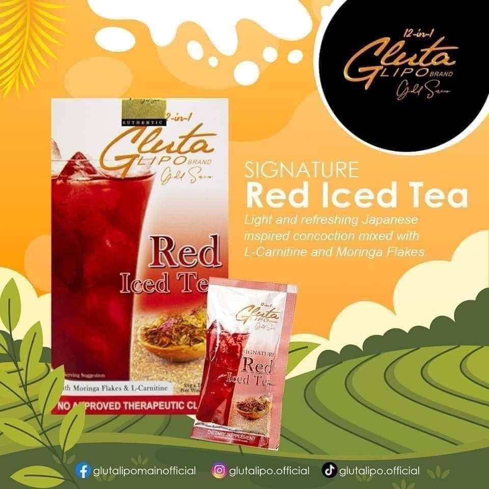 GLUTALIPO - Signature Red Iced Tea