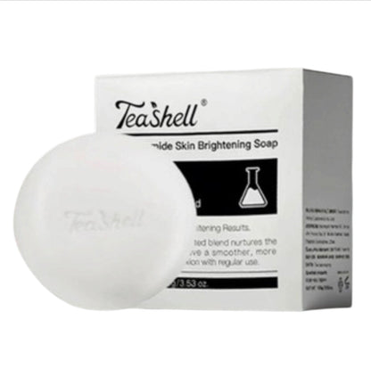 Tea Shell Niacinamide + Alpha Arbutin Cleansing Soap, 100g