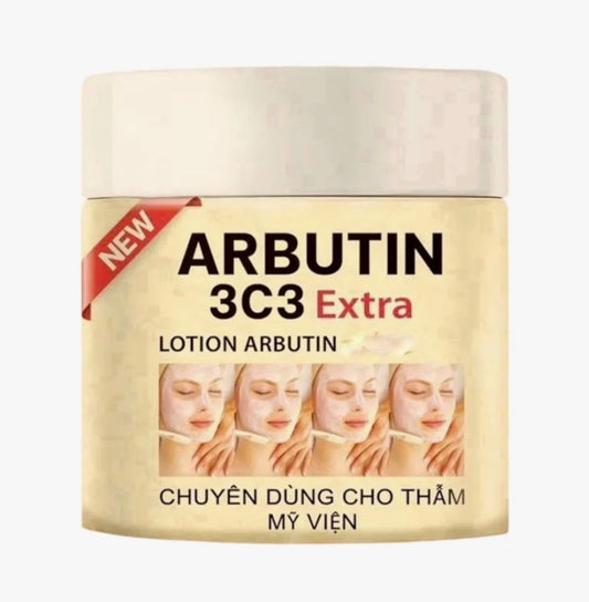 ARBUTIN 3C3 Extra Care Body Lotion – Alpha Arbutin, Niacinamide & Glutathione Blend for Smooth, Radiant-Looking Skin – Nourishing Daily Moisture Lotion, 300 ml