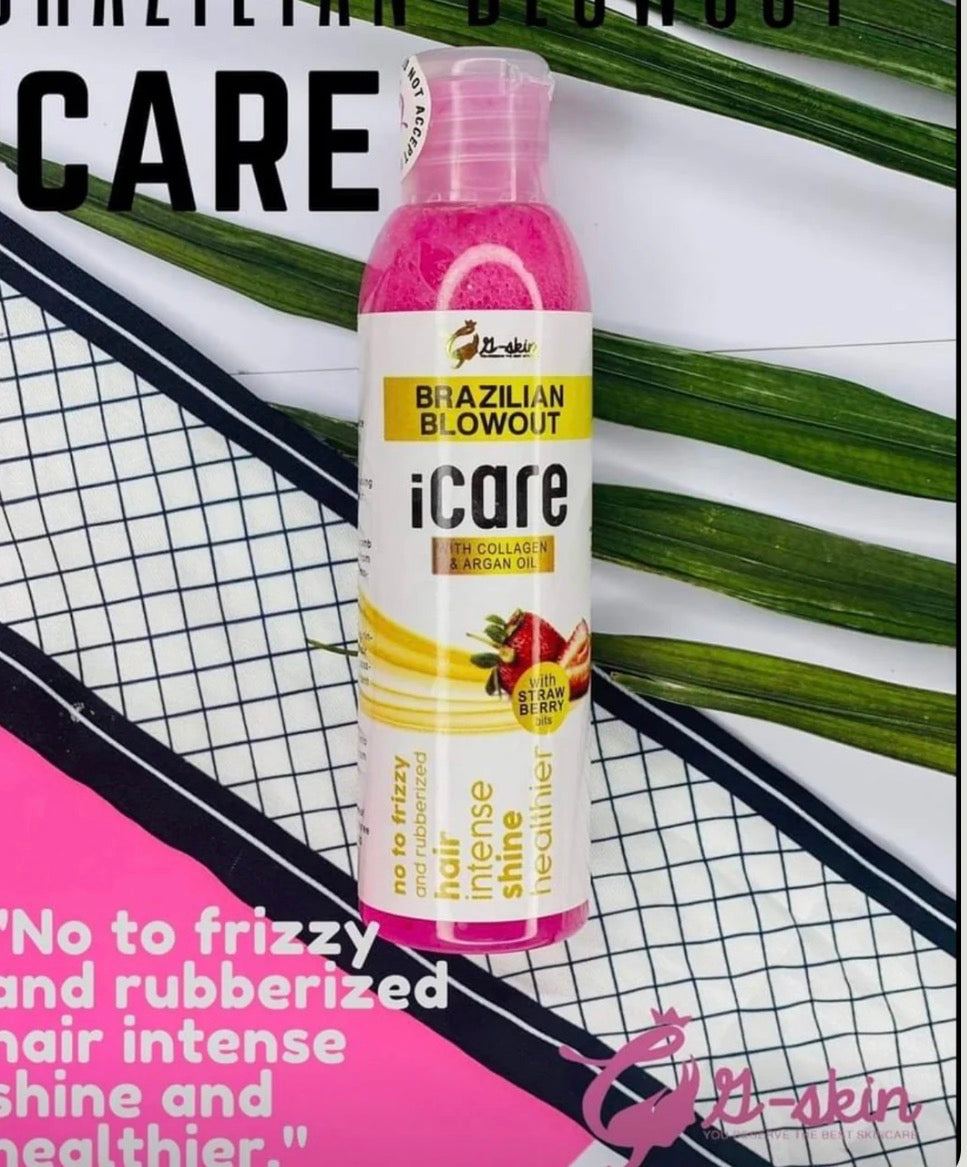 GSkin-Icare Brazilian blowout with collagen & Argan oil 100ml