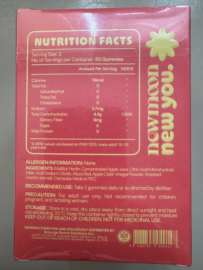 Moon Drop Light & Lean
60 Gummies | 30 Day Supply
Apple Cider Gummy