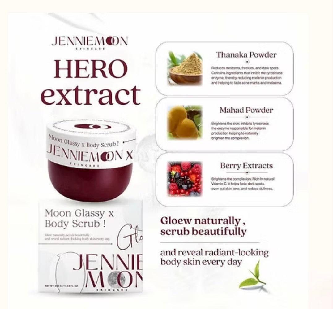 Jennie Moon Glassy X Body Scrub