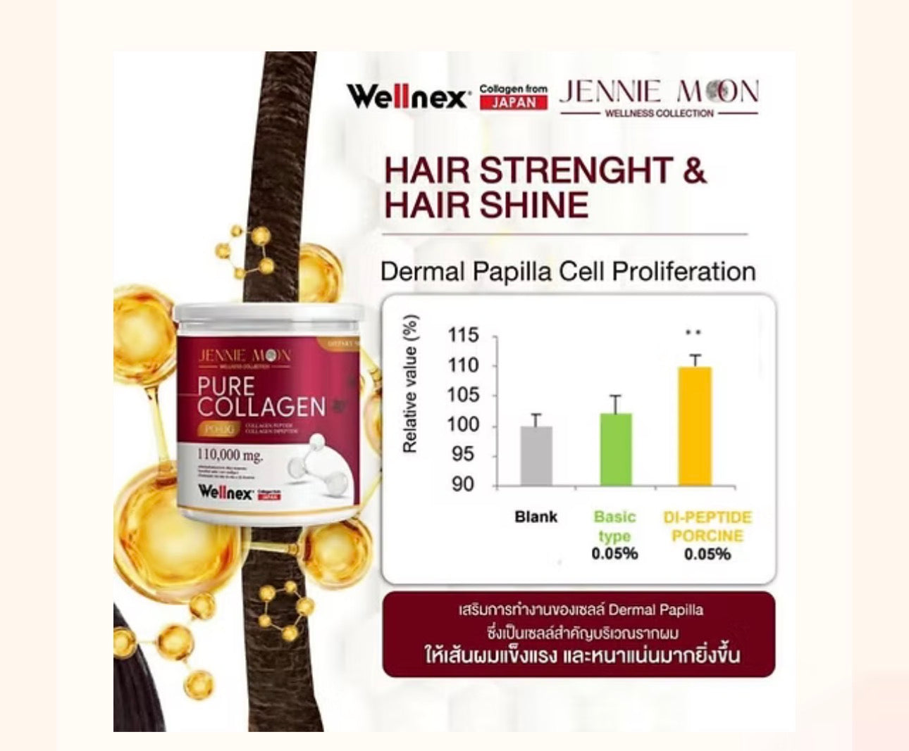 Jennie Moon Pure Collagen 110,000mg (110g)