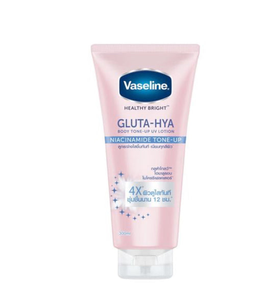 Vaseline 4X Healthy Bright Gluta - Hya Body Tone up UV Lotion Niacinamide Tone up 300ML