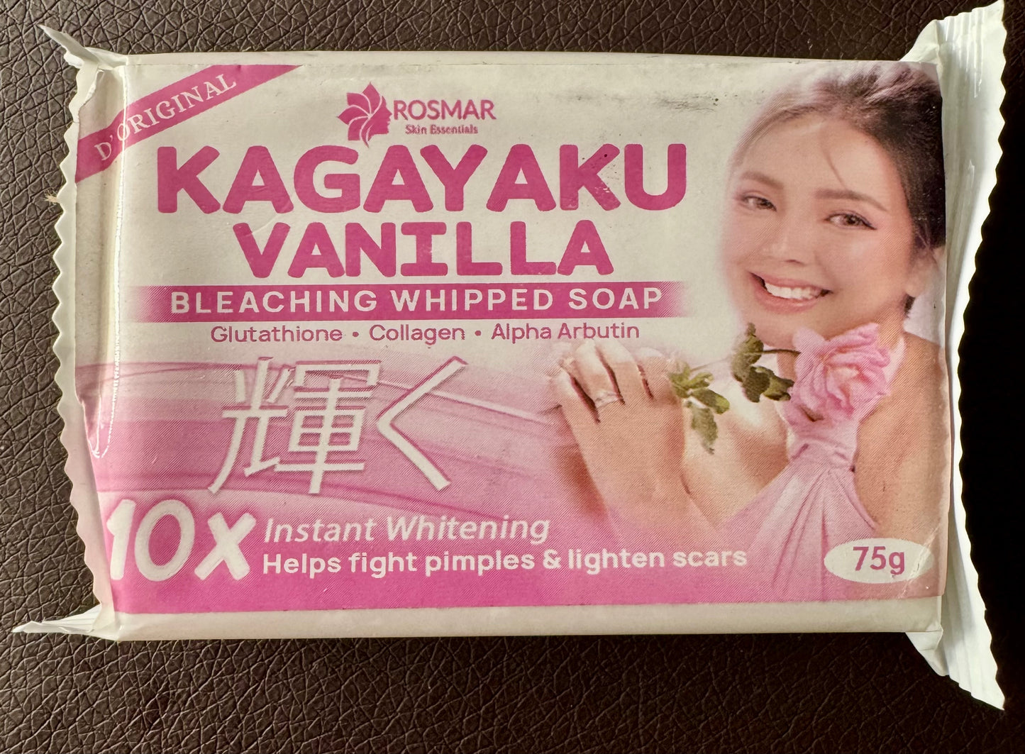 Kagayaku Vanilla Bleaching Whipped Soap75g