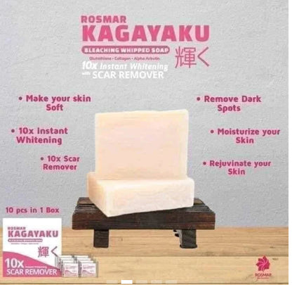 Kagayaku Vanilla Bleaching Whipped Soap75g