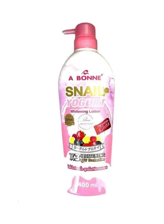 A Bonne Snail Yogurt lotion