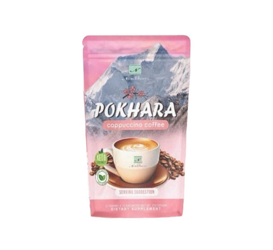 Pokhara Cappuccino Coffee - 21g x 10 Sachets