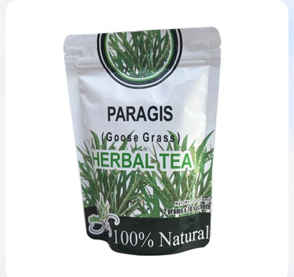 Paragis (Goose Grass) Herbal Tea - 100% Natural, Caffeine-Free Herbal Drink - 2g Sachets, 10 Count