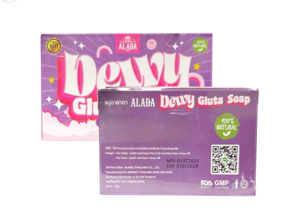 ALADA Dewey Gluta Soap + Niacinamide & Collagen Soap