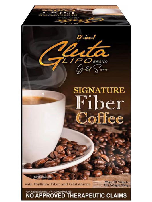 Gluta lipo Signature Fiber Coffee