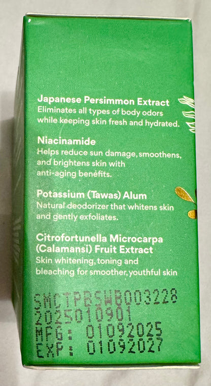 Bonita Tawas Calamansi Persimmon body and face bar 80g