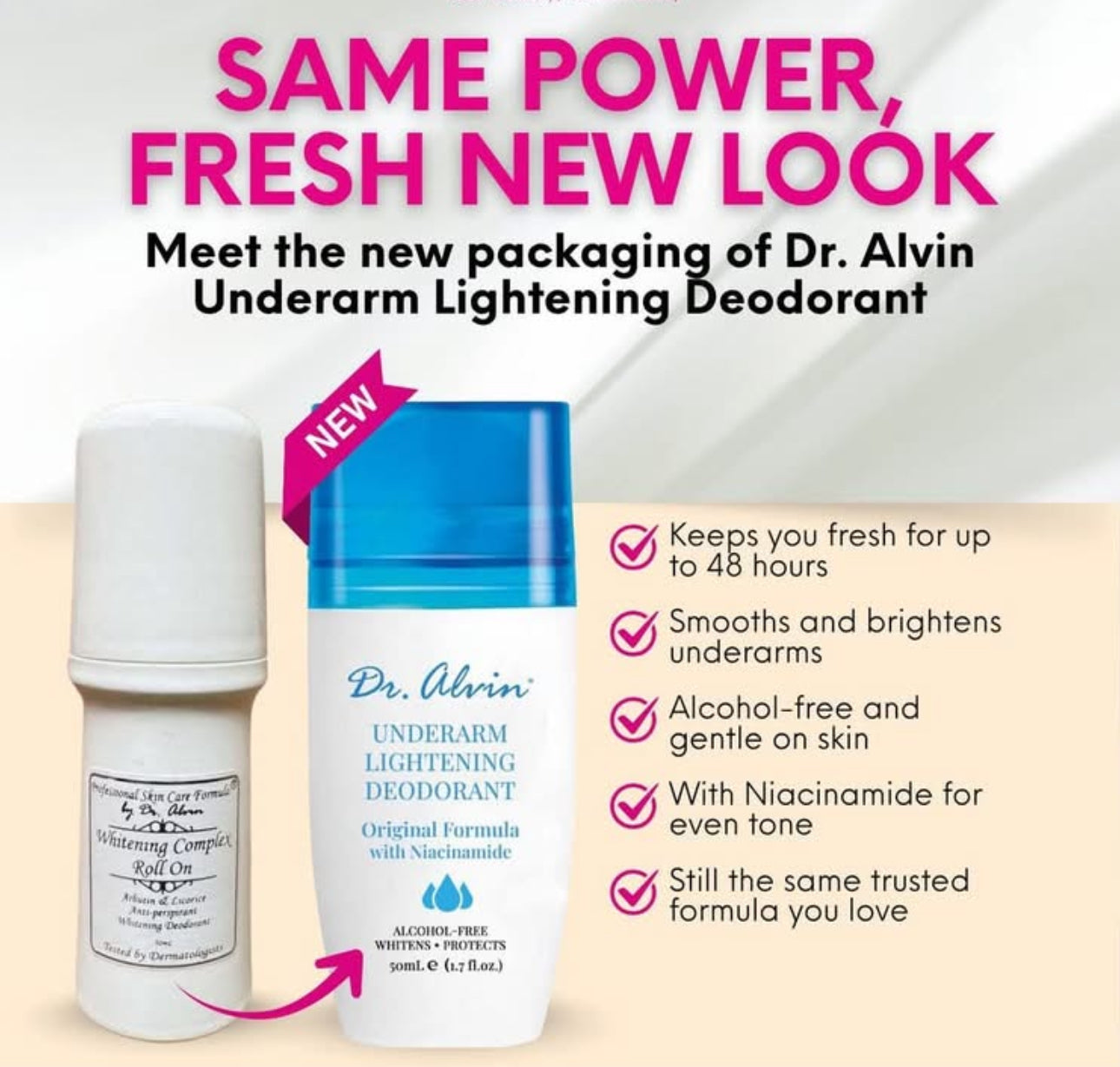 Dr Alvin deodorant