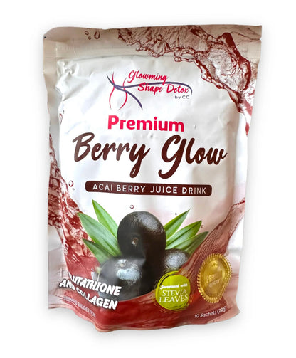 Cris Cosmetics Glowming Shape Detox -Premium Berry Glow 10 x 20g