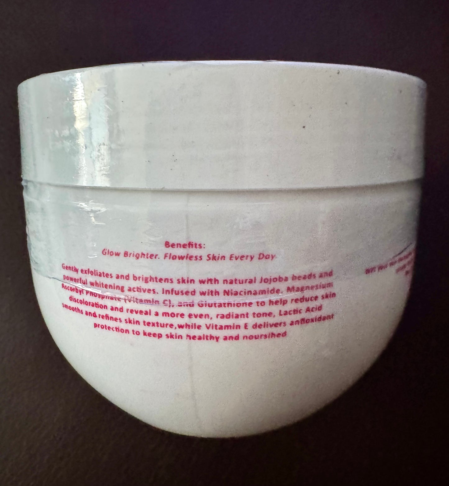 G+ Goal Body Scrub: Exfoliating, Whitening, and Moisturizing 250g
