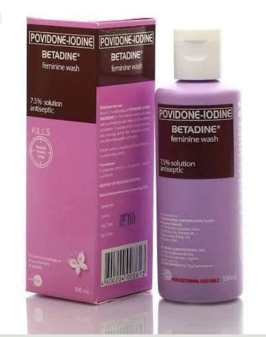 betadine feminine wash 100ml