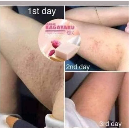 Kagayaku Vanilla Bleaching Whipped Soap75g