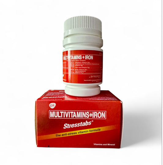 Stresstabs Multivitamins + iron
