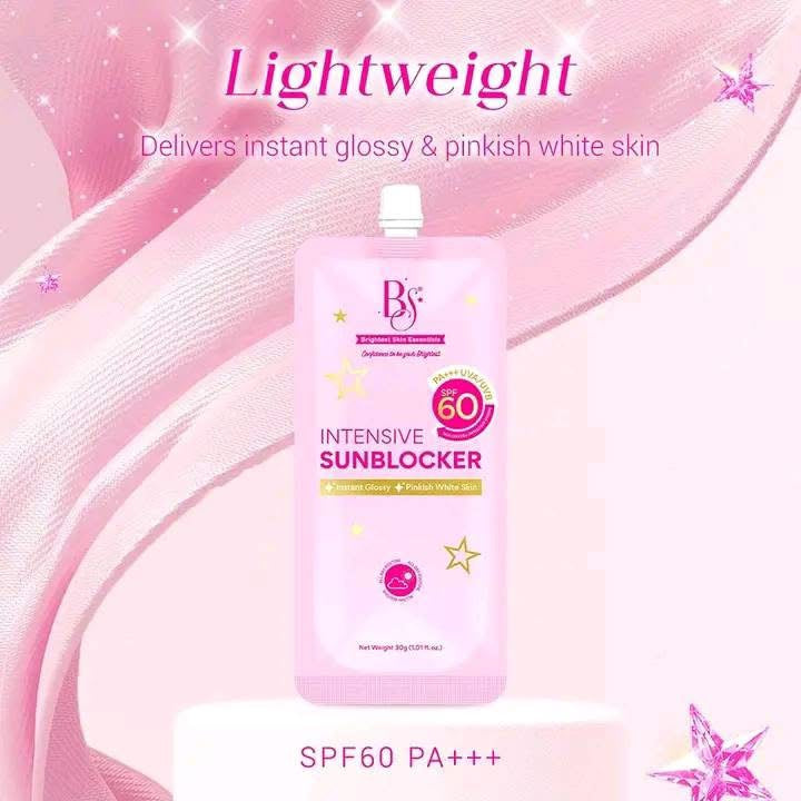 Brightest Skin Essentials- intensive sun blocker spf60 PA++++ - 50G