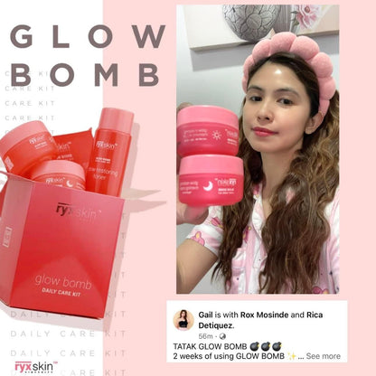 Ryxskin - Glow Bomb daily care kit