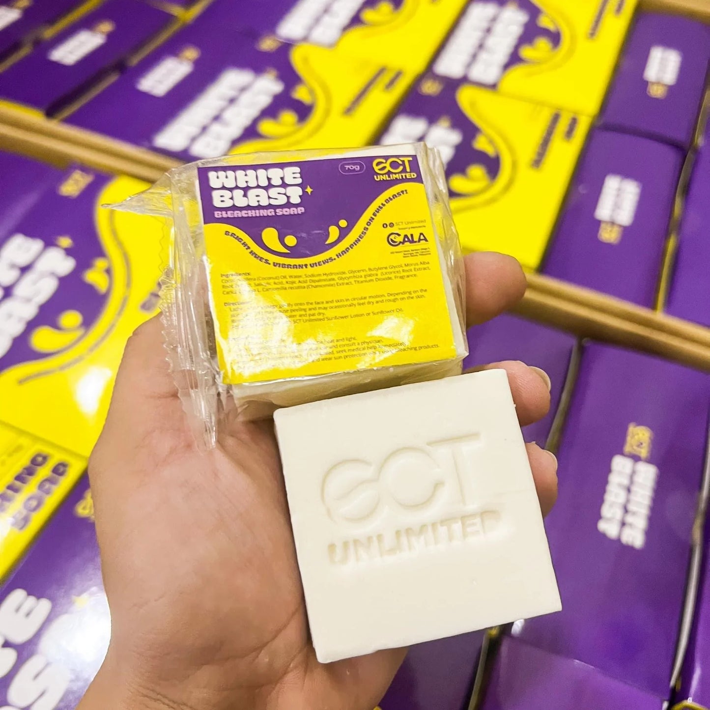 SCT Unlimited - White Blast Bleaching Soap 70g