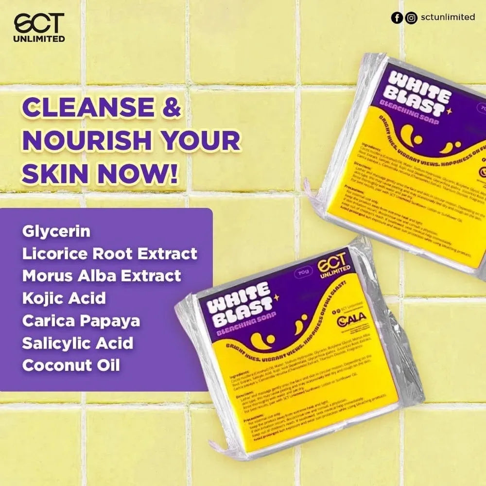 SCT Unlimited - White Blast Bleaching Soap 70g