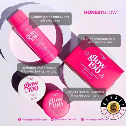 Honest glow 190 Rejuvenating facial set