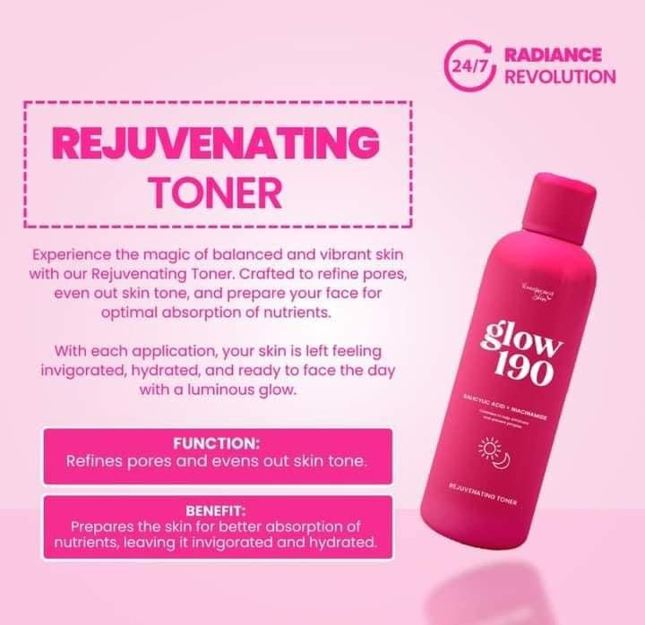 Honest glow 190 Rejuvenating facial set